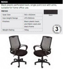 RE100 Chair Range And Specifications